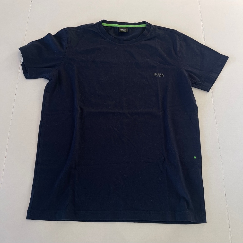 HUGO BOSS NAVY MENS T SHIRT SIZE MEDIUM